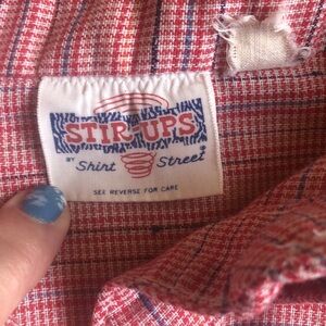 Vintage Stir-Ups by Shirt Street Pearl Snap Western Shirt